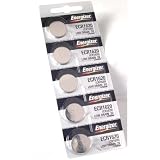 5 Energizer CR1620 Watch Batteries Lithium Battery