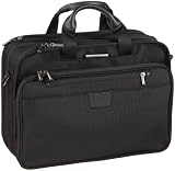 Briggs & Riley 17 Inch Executive Expandable Briefcase,Black,12.5x17x7