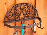 Produkt-Bild: Wandhalter Gu&szlig;eisen f&uuml;r Gartenger&auml;te