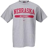 Nike Nebraska Cornhuskers Ash Alumni T-shirt