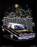 Freaky Behavior (Lowrider & Skeleton) Art Poster Print - 8