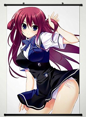 Grisaia no Kajitsu Wall Scroll Poster Fabric Painting for Anime Amane Suou 017 L