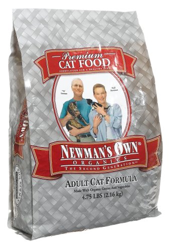 Childrens Toyshop  Pet Supplies : Newman's Own® Organics Adult Cat Formula, 76-Ounce Bag
