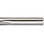 Alvord Polk 127-S-07 High-Speed Steel Chucking Reamer Set, Straight Flute, Uncoated Finish, 21-Piece, 1/16 - 3/8 Inch Sizes in 1/64 Inch Increments
