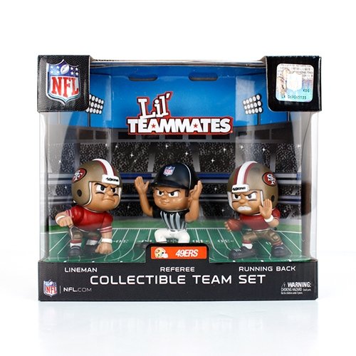 NFL San Francisco 49ers Lil' Teammates (Pack of 3)