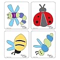 Cuttlekids Cutting Dies 4-pk. - Flying Bugs