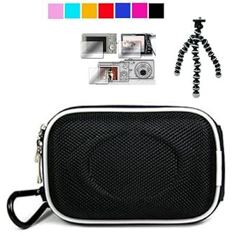 Slim Camcorder Case for Panasonic TA1 Ultrathin HD Pocket Camcorder + Screen Protector for Panasonic TA-1 + Camcorder Grey Tripod
