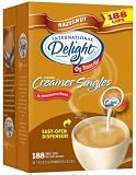 International Delight Hazelnut Creamers - 188ct.