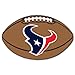 FANMATS 5734 Houston Texans Football Rug - 20.5in. x 32.5in. | Sports Fan Home Decor Rug and Tailgating Mat