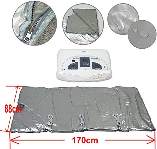 Jayu 3 Zone Sauna Blanket Fir Far Infrared Portable Spa Sauna Blanket Spa Weight Loss Device