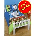 Thomas & Friends 'Steam' 4 in 1 Junior Bed Set (Duvet+Pillow+Covers)