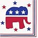 Republican Party Paper Luncheon Napkins (50 count)