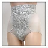 NEW GREY FLORAL SHORT SEAMLESS SHAPER Girdle #3150 S