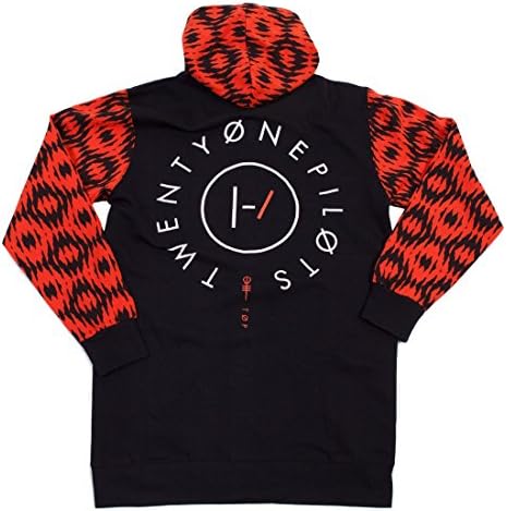 Modeboutique Men's Track Red Judge Custom Hoodie Twenty One Pilots (XX-Large, Red)