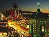 Holiday Lights, Country Club Plaza, Kansas City, Missouri, USA Premium Photographic Poster Print by Michael Snell, 32x24