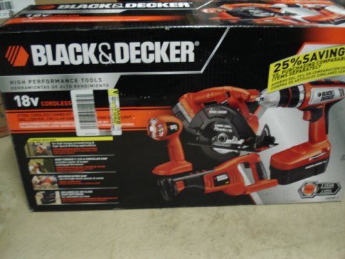 Black & Decker 4 Tool Cordless Combo Kit