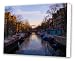 Kitchen & Housewares : Amsterdam canal no. 7 canvas print artwork