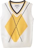 Kitestrings Boys 2-7 Little V-Neck Single Argyle Sweater