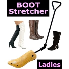 Boot Stretcher (Womens) - Extra Long Reach Handle - Top Quality Pine Wood