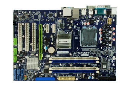 Foxconn P43AL Motherboard - Intel Core 2 Quad, P43, ATX, Socket 775, DDR2, 3 Year Warranty, Retail Boxed