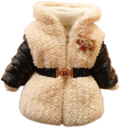 Kubeer Baby 1-5T Children Party Coats Cloth Girl Kid Warm Fur Coat Outwear Tops