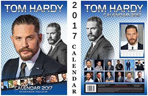 Tom Hardy 2017 Calendar + Blank Fridge Magnet