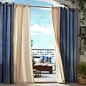 Gazebo Solid Indoor/Outdoor Grommet Top Window Panel - Natural (50x96")