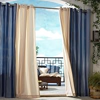 Gazebo Solid Indoor/Outdoor Grommet Top Window Panel - Natural (50x96)