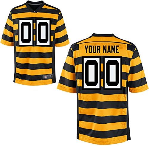 Generic Pittsburgh Steelers Game Customized-Yellow Jordan Dangerfield #37 Stitched Jerseys Youth Size S