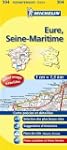 Carte DPARTEMENTS Eure, Seine-Maritime