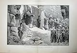 1897 French Soldiers Ruins Temple Karnak Egypt Clairin