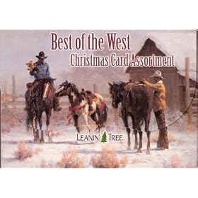 Leanin' Tree Best of the West Cowboy Western Christmas Card Assortment