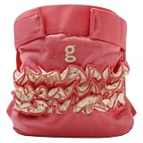 gDiapers Little gPant Diaper Covers - Girly Girl Ruffle
