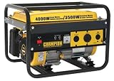 Champion Power Equipment 46515 4,000 Watt 196cc 4-Stroke Gas Powered Portable Generator