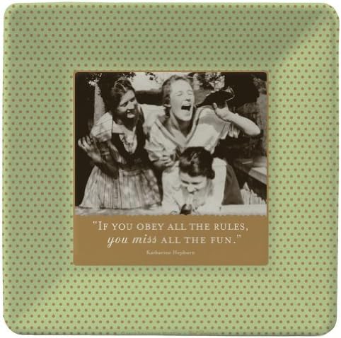 Shannon Martin Obey The Rule Party Plates 8-Pk