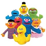 Sesame Street Hand Puppets - Set of 8 by Gund