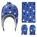SimpliKids Sherpa Lined Kids Winter Set, Star with Thumb, M 2-4 Year