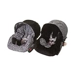 Little Luxe Infant Car Seat Cover - Black