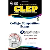 clep college composition  college composition modular wcd rom clep test preparation