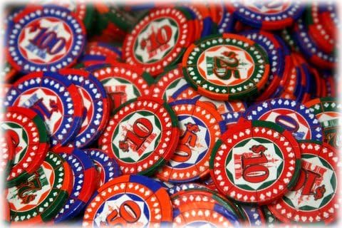 Bulk Chocolate Poker Chips, 400+ Per Order