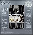 Reflections Plastic Silverware, 160 Pieces