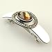 Canso White - Cubitas Morisot Collection (Hand-set Swarovski crystals, Barrette)