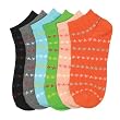 Lot Of 3 Pairs Womens Star Patterned Anklet Ped Socks ( 9-11)
