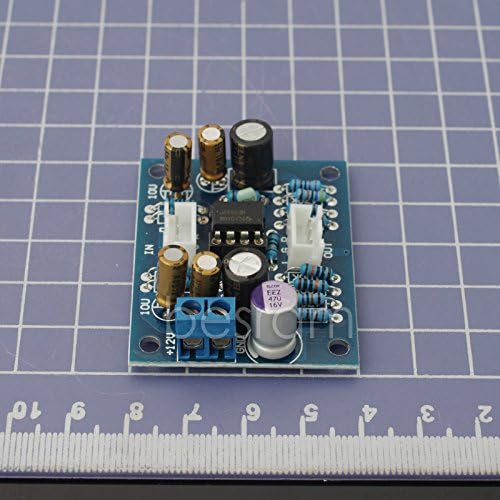 Preamplifier Board 5532 DC Single Power Supply 12V