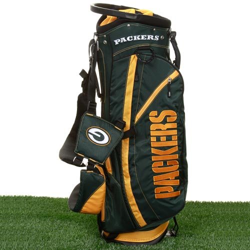 Green Bay Packers Green-Gold Fairway Stand Golf Bag