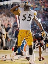 Joey Porter Pittsburgh Steelers Autographed 16x20 Photograph