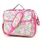Belvah Quilted Paisley Print Laptop Case