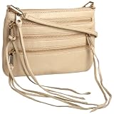 Rebecca Minkoff Three-Zip Rocker Cross-Body