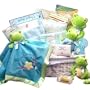 Froggy Basket New Baby Boy Gift - Great Shower Gift Idea for Newborns
