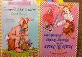 JUNIE B. JONES 27-BOOK SET: Stupid Smelly Bus, Monkey Business, Big Fat Mouth, Sneaky Peeky Spying , Yucky Blucky Fruitcake, Meanie Jim's Birthday, Loves Handsome Warren, Monster Under Bed, Not Crook, Party Animal, Dumb Bunny, Batman Smells and more